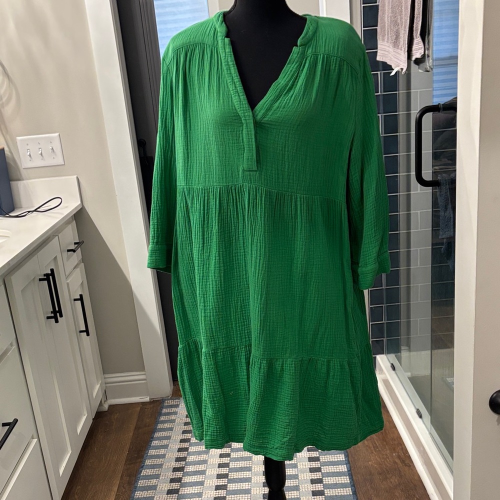 Chico's Green Dress